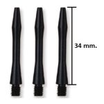 DW Alu Shaft Black 34mm.
