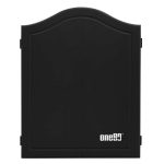 One80 MDF Dartboard Cabinet Black