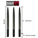 One80 Aztech Point Black Style B 36mm