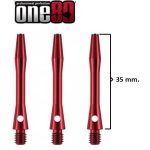 One80 Alu short shaft red