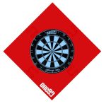 One80 Square Dartboard Surround Red