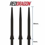 RD Raptor Plain Black points 30mm