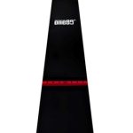 One80 Dart Mat 300x62 with detachable oche Red