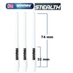 Winmau Stealth White Med