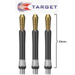 TARGET Heli Titanium short black