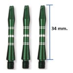 CMaster Alu Shaft Green 34mm.
