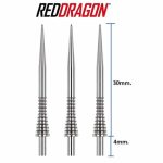 RD Raptor Gripped Silver points 30mm