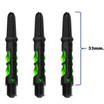 Harrows Carbon ST green 33mm.