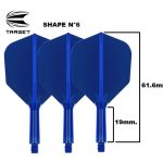 TARGET K-FLEX SHORT BLUE SHAPE N°6