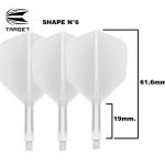 TARGET K-FLEX SHORT WHITE SHAPE N°6