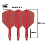 TARGET K-FLEX SHORT RED SHAPE N°6