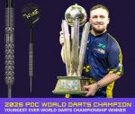 TARGET LUKE_LITTLER_G1_STEEL_TIP_DARTS_24gr - Imagen 3