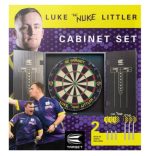 TARGET LUKE "THE NUKE" LITTLER_CABINET & DARTBOARD - Imagen 3