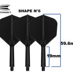TARGET K-FLEX SHORT BLACK SHAPE N°6