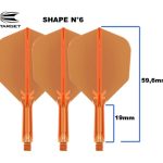 TARGET K-FLEX SHORT NEON ORANGE_SHAPE N°6