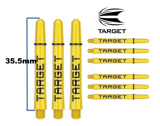 TARGET 9xYELLOW_SHAFT_SHORT
