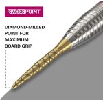 TARGET Swiss Storm Diamond Gold Point 26mm - Imagen 2