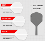 TARGET K-FLEX INTER WHITE SHAPE N°2 - Imagen 2