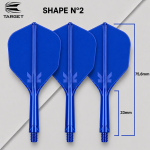 TARGET K-FLEX MEDIUM BLUE SHAPE N°2