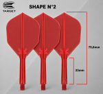 TARGET K-FLEX MEDIUM RED SHAPE N°2