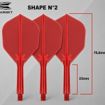 TARGET K-FLEX MEDIUM RED SHAPE N°2