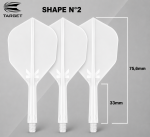 TARGET K-FLEX MEDIUM WHITE SHAPE N°2