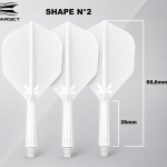 TARGET K-FLEX INTER WHITE SHAPE N°2