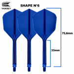 TARGET K-FLEX MEDIUM BLUE SHAPE N°6