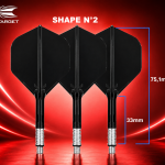 TARGET K-FLEX SHIFT MEDIUM BLACK SHAPE N°2