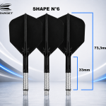 TARGET K-FLEX SHIFT MEDIUM BLACK SHAPE N°6