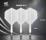 TARGET K-FLEX SHIFT SHORT WHITE SHAPE N°2