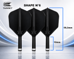 TARGET K-FLEX SHIFT SHORT BLACK SHAPE N°6