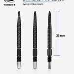TARGET Swiss Diamond PRO Black Points 35mm