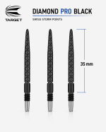 TARGET Swiss Diamond PRO Black Points 35mm