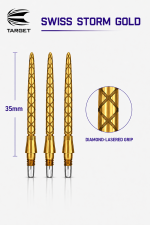 TARGET Swiss Storm Diamond Gold Point 35mm