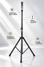 DW Trípode tableros sisal estándar - Imagen 2