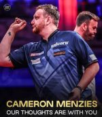 UNICORN Cameron Menzies Official 2025 Dart Shirt Medium - Imagen 3