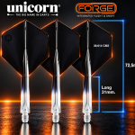 UNICORN FORGE Black and Clear Long