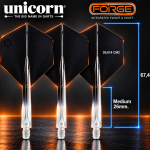 UNICORN FORGE Black and Clear Medium