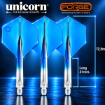 UNICORN FORGE Blue and Clear Long