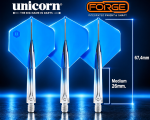 UNICORN FORGE Blue and Clear Medium
